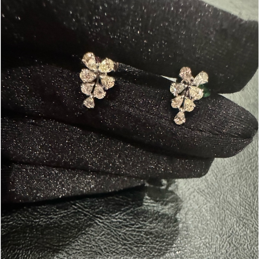 14k diamond earrings